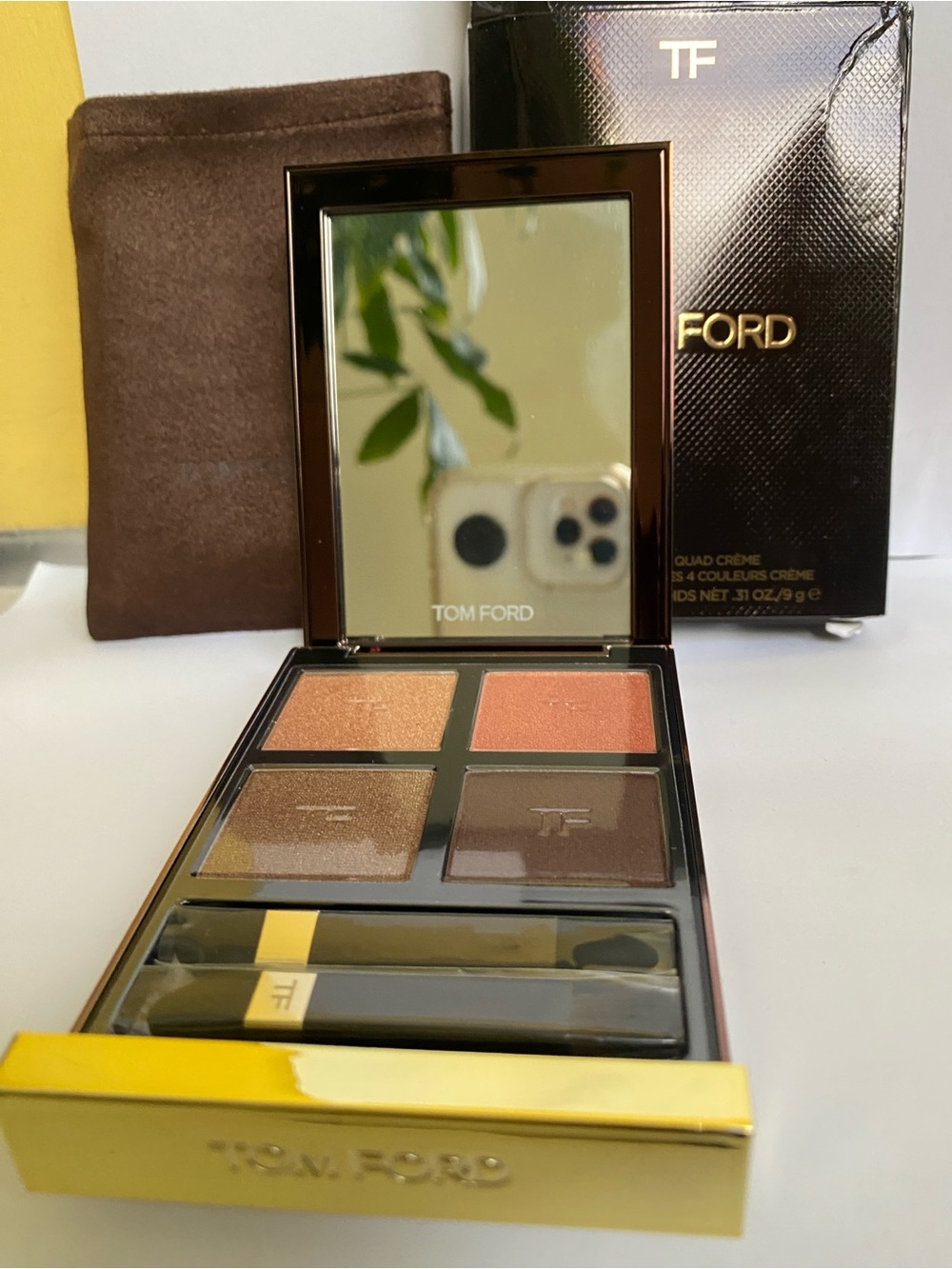 Tom Ford Quad Eyeshadow Palette No 36 Tiger Eye brand new in box